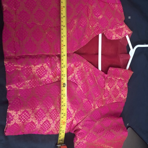 Pink Saree Blouse -size 34-36 - Picture 5 of 8